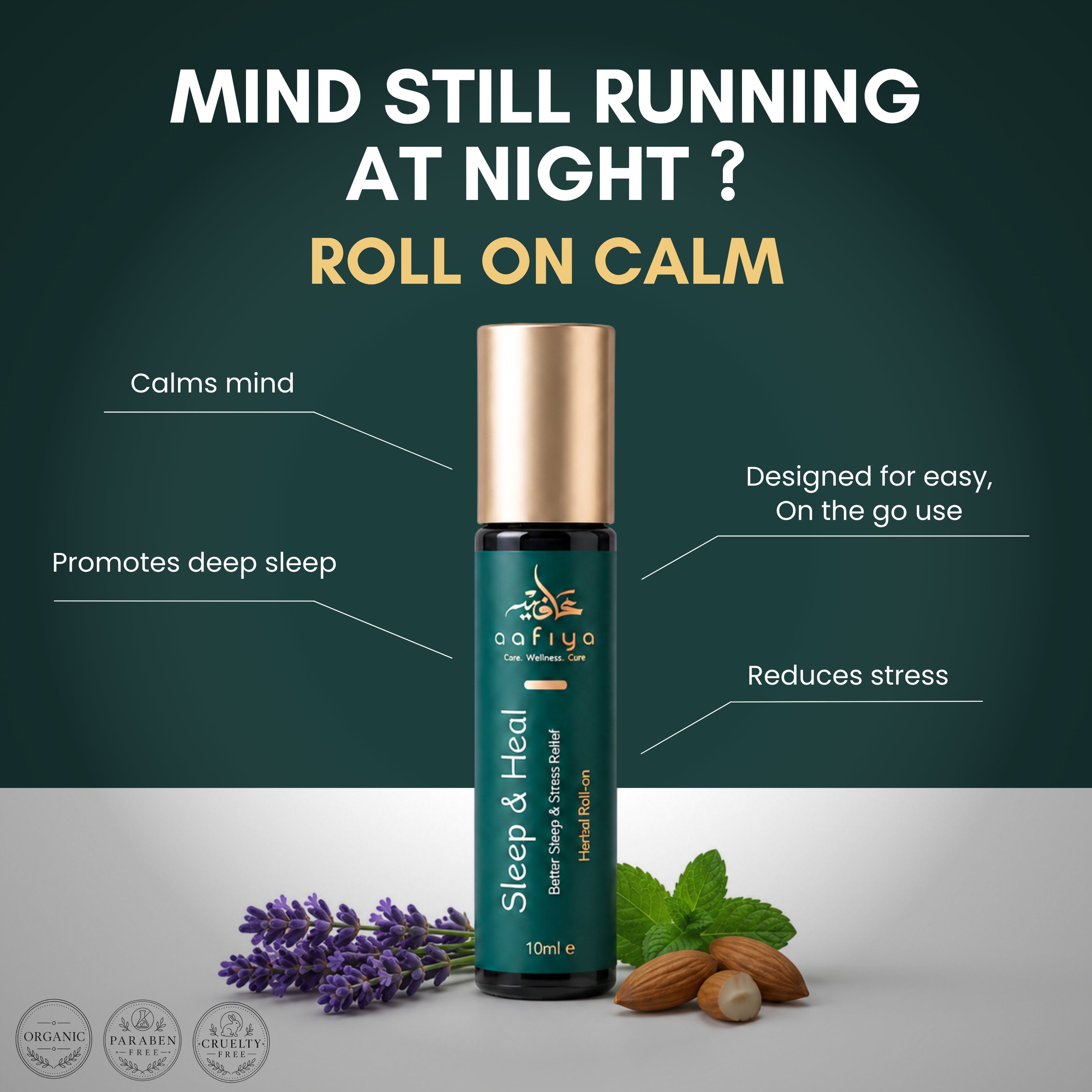 Sleep & Heal: Your Natural Reset Stress Relief Roll-On