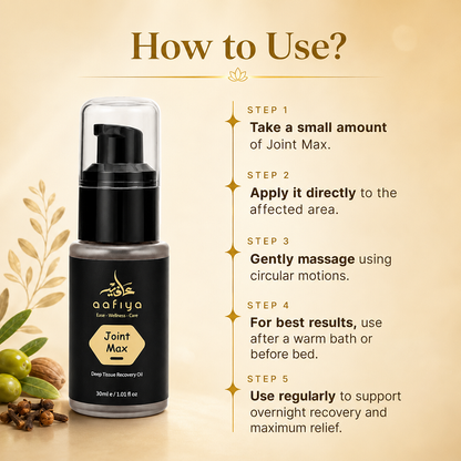 Joint Max: Deep Tissue Recovery Oil