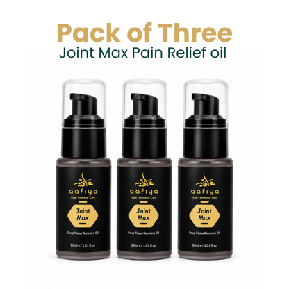 Pack of Three : Joint Max Deep Tissue Recovery Oil